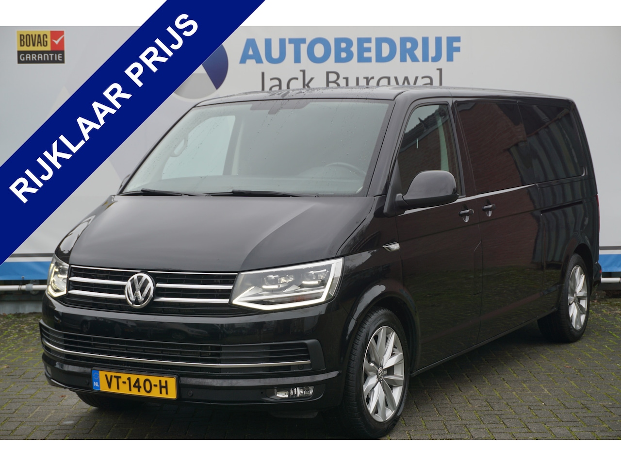 Volkswagen Transporter - 2.0 TDI 204PK DSG L2H1 Highline Dubbele schuifdeur | Trekhaak | Stoelverw. - AutoWereld.nl