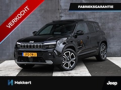 Jeep Avenger - Summit 54 kWh 156pk Automaat SCHUIF-DAK | 18''LM | ADAPT. CRUISE | DODE HOEK | PDC + CAM
