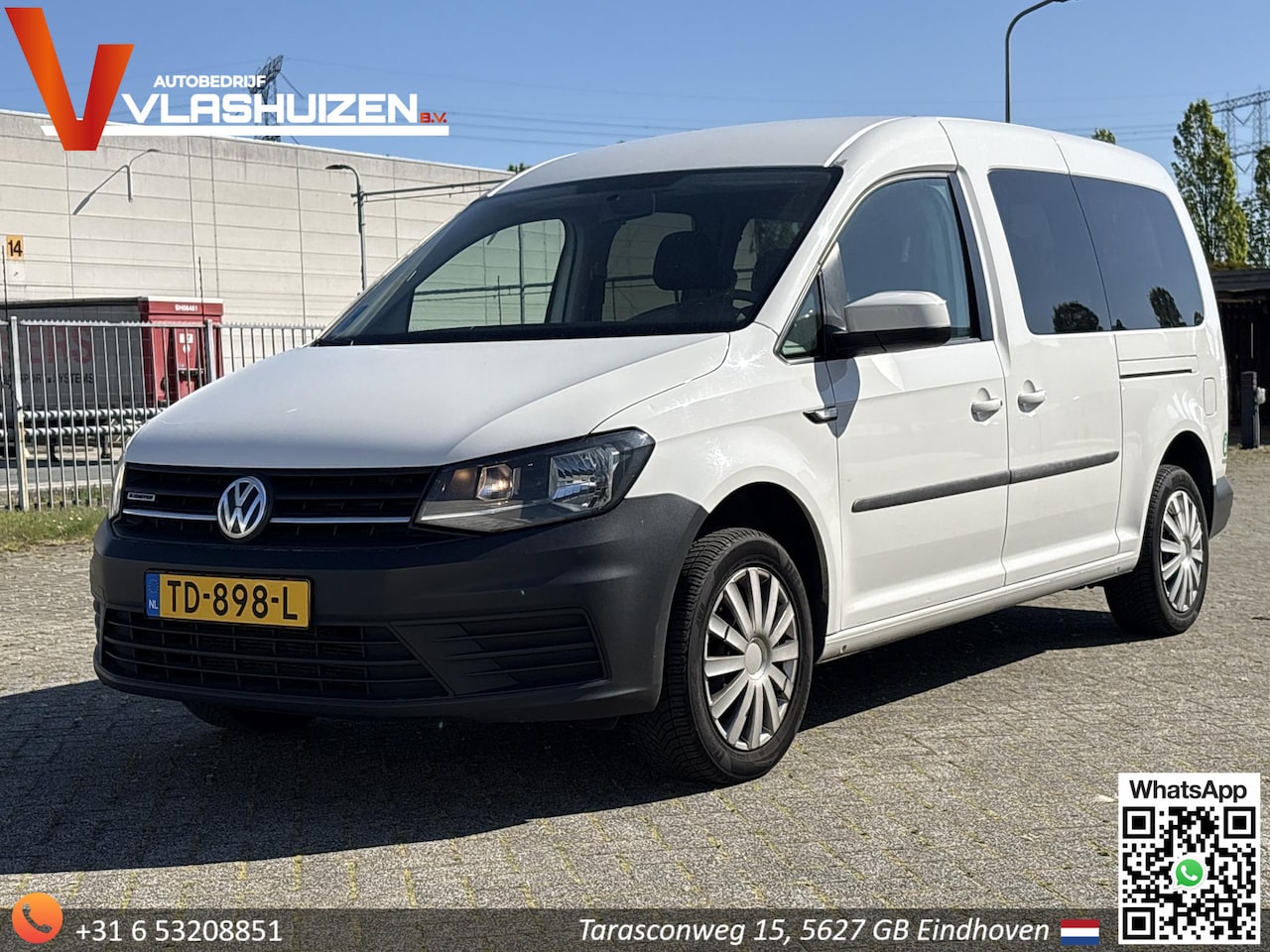Volkswagen Caddy Maxi - 1.4 TGI Comfortline 5p | € 6.950,- NETTO! | CNG | Cruise | Airco | - AutoWereld.nl