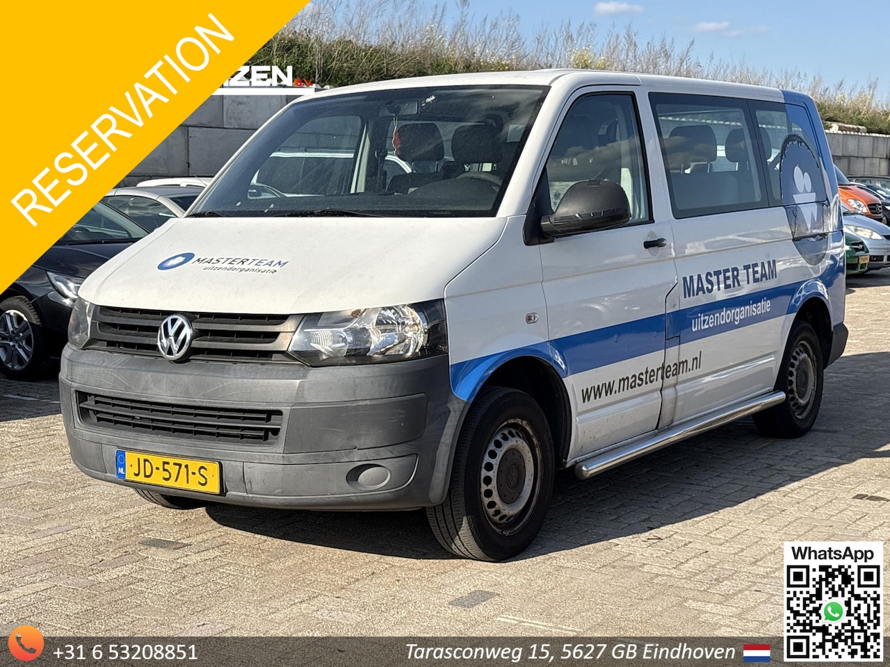 Volkswagen Transporter Kombi - 2.0 TDI L1H1 Trendline Baseline | € 4.100,- NETTO! | Personenbus | - AutoWereld.nl