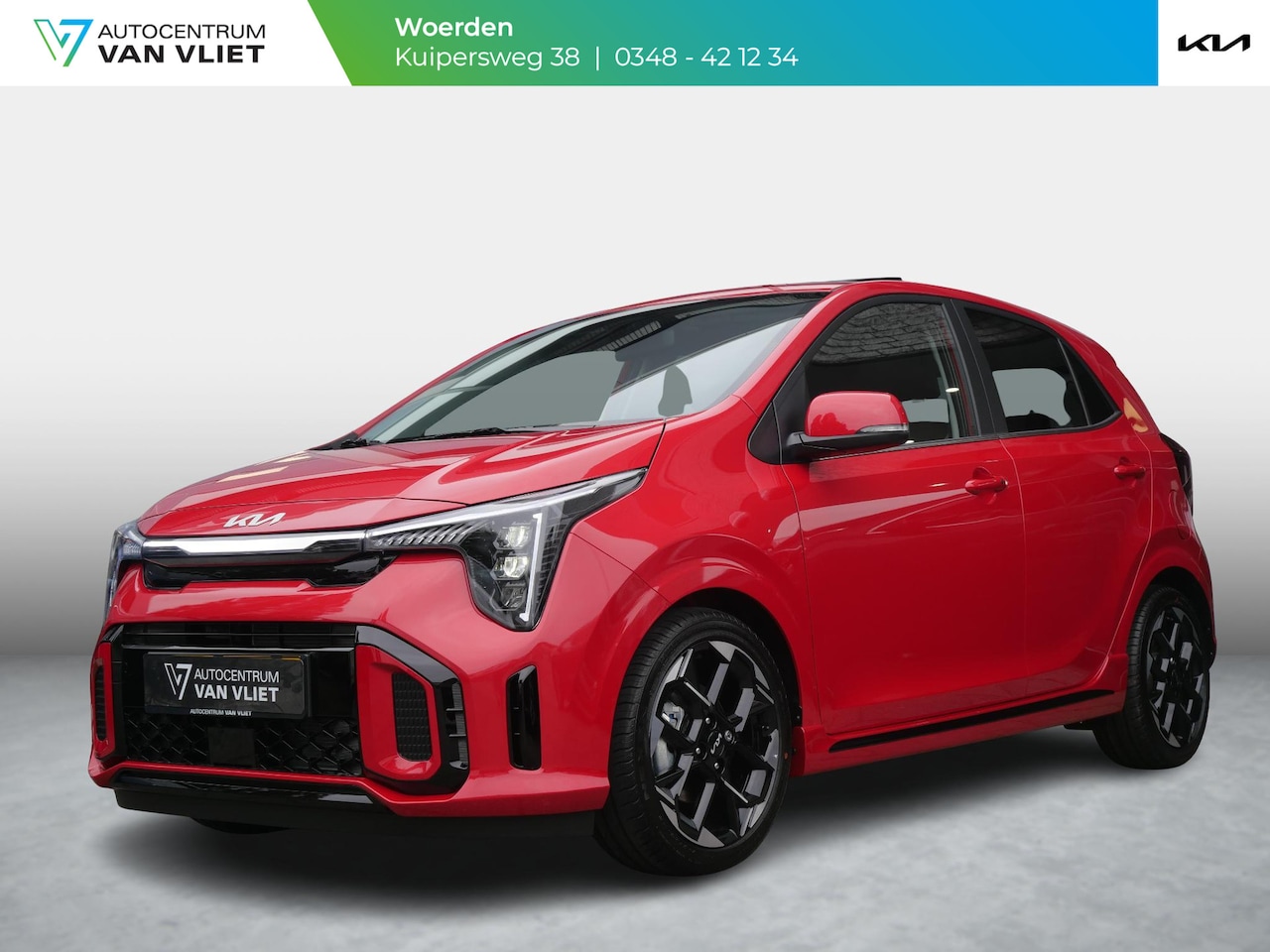 Kia Picanto - 1.0 GDi GT-Line | Schuif/kanteldak | Stoel & Stuur verwarming | Camera | Carplay | Direct - AutoWereld.nl