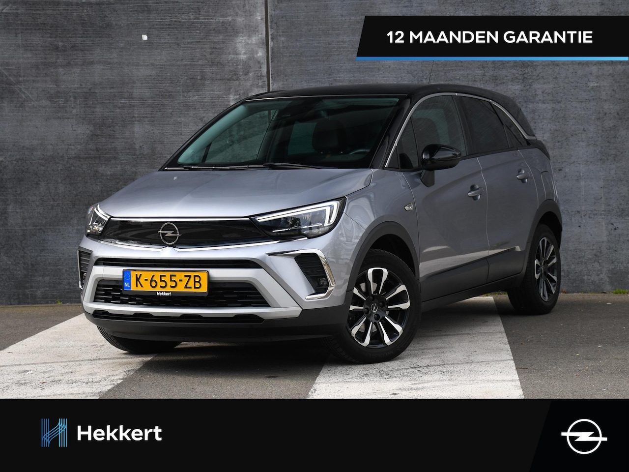 Opel Crossland - Elegance 1.2 Turbo 110pk 100% DEALER OND. | 16''LM | CRUISE.C | DAB | PDC + CAM. | NAVI - AutoWereld.nl