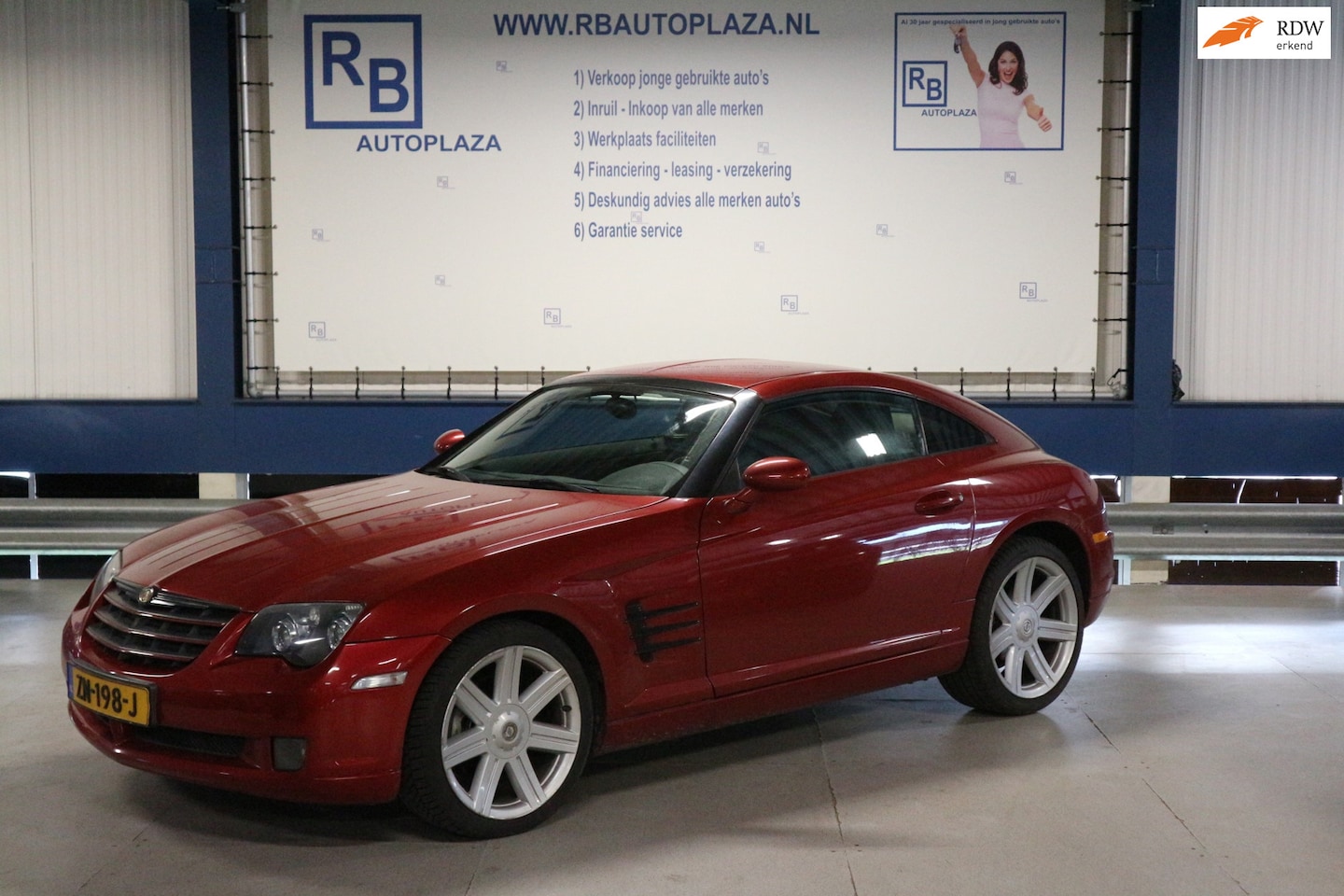 Chrysler Crossfire - 3.2 V6 / AUT / LEER + STOELVERWARMING + STOER ! ! ! ! - AutoWereld.nl