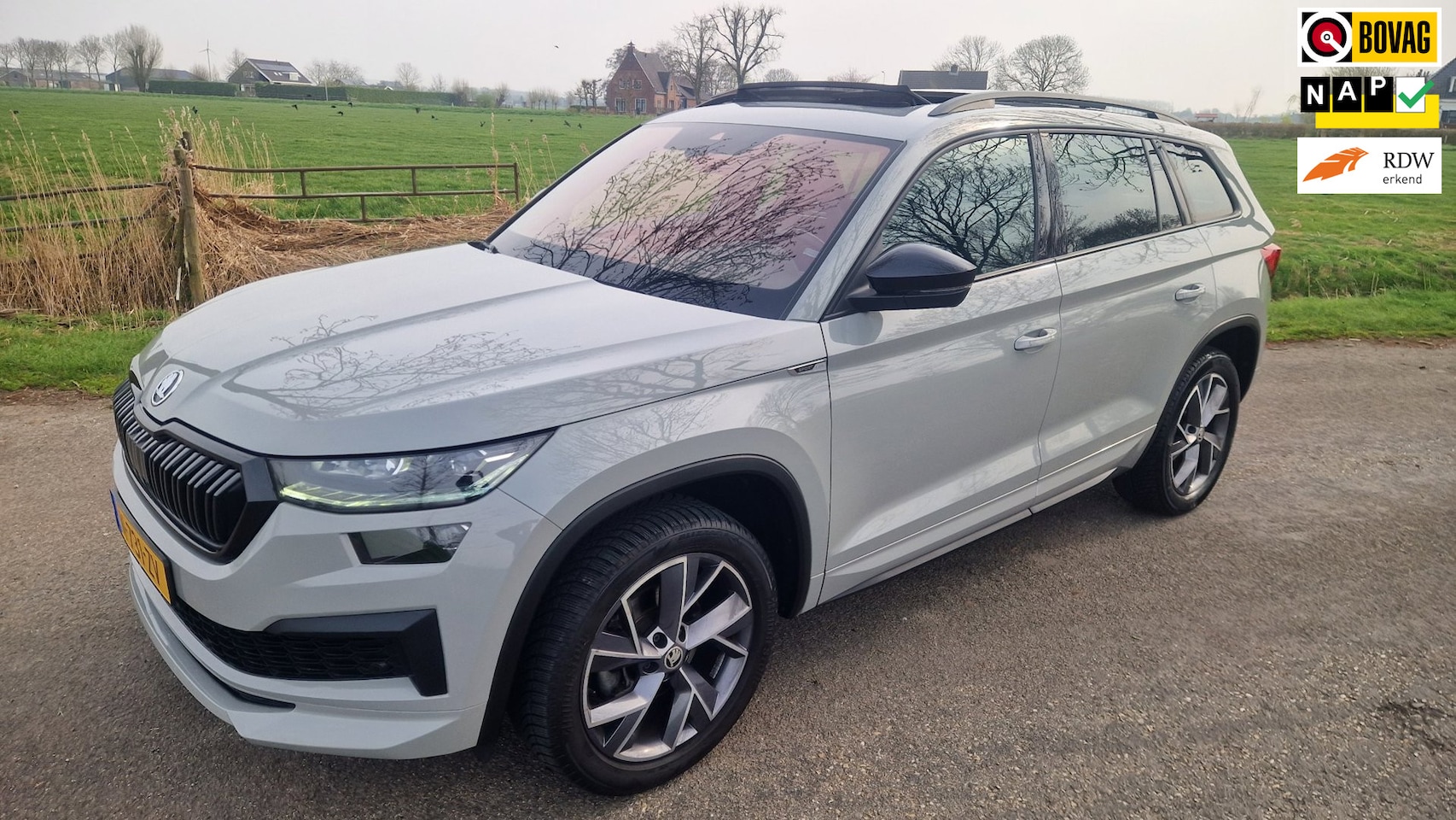Skoda Kodiaq - 1.5 TSI Sportline Business 1.5 TSI Sportline Business, pano, 1e eigenaar - AutoWereld.nl