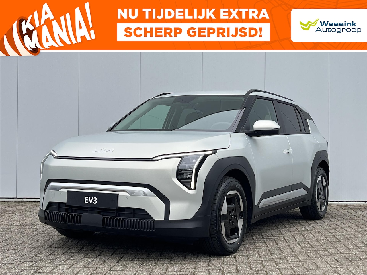 Kia EV3 - 81,4 kWh 204pk Plus | Stoel- & Stuurverwarming | Lane Keeping | Adaptive Cruise Control | - AutoWereld.nl
