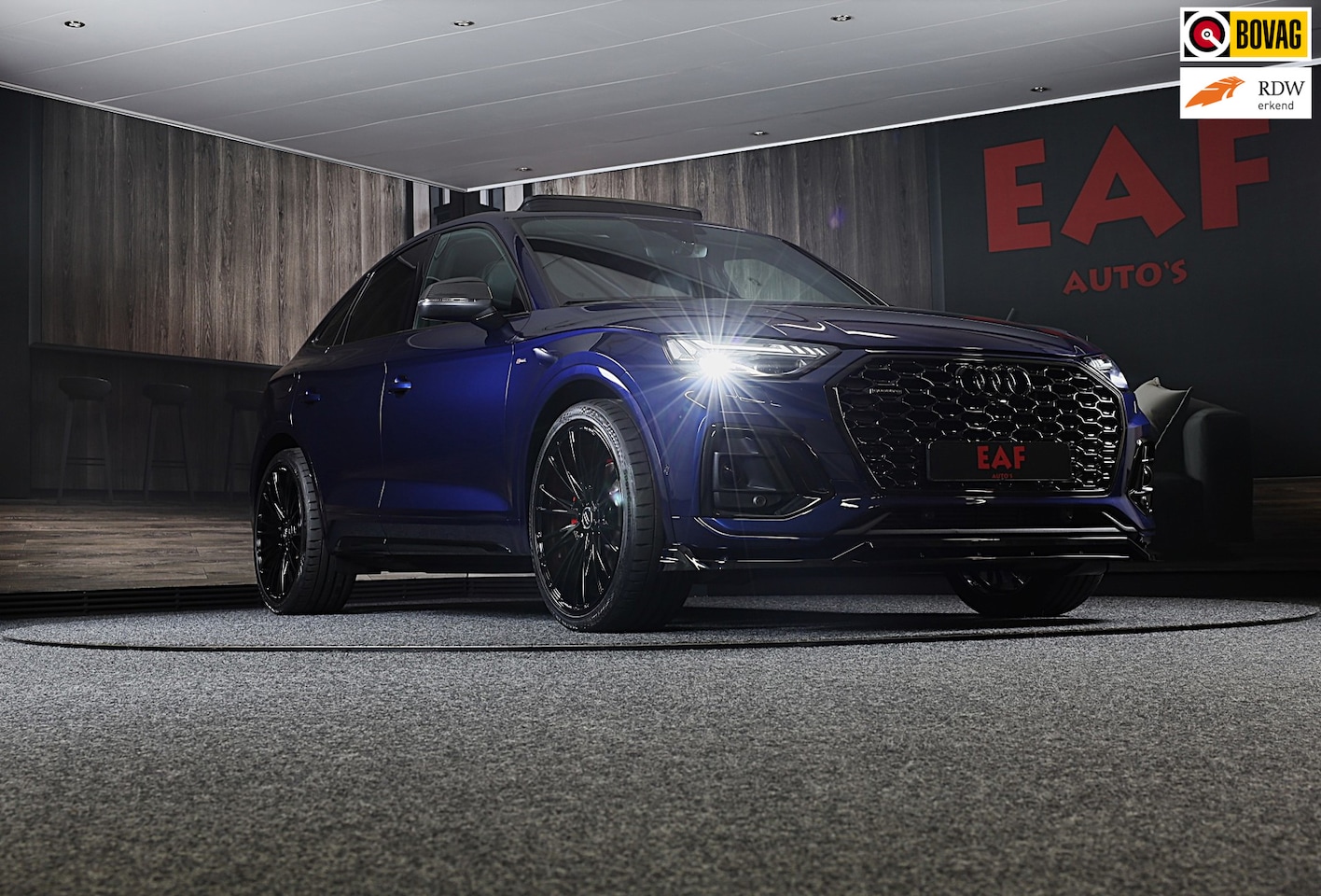 Audi Q5 Sportback - 55 TFSI E QUATTRO SQ5 Look / Carbon / Head Up / 360 Camera / Memory / Elek Stoelen / Open - AutoWereld.nl