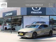 Mazda 3 - 3 HB 2.0 e-SkyActiv-G 150 M Hybrid Nagisa , Demovoordeel € 5.090, -, Bruin Leder, Bose, Na