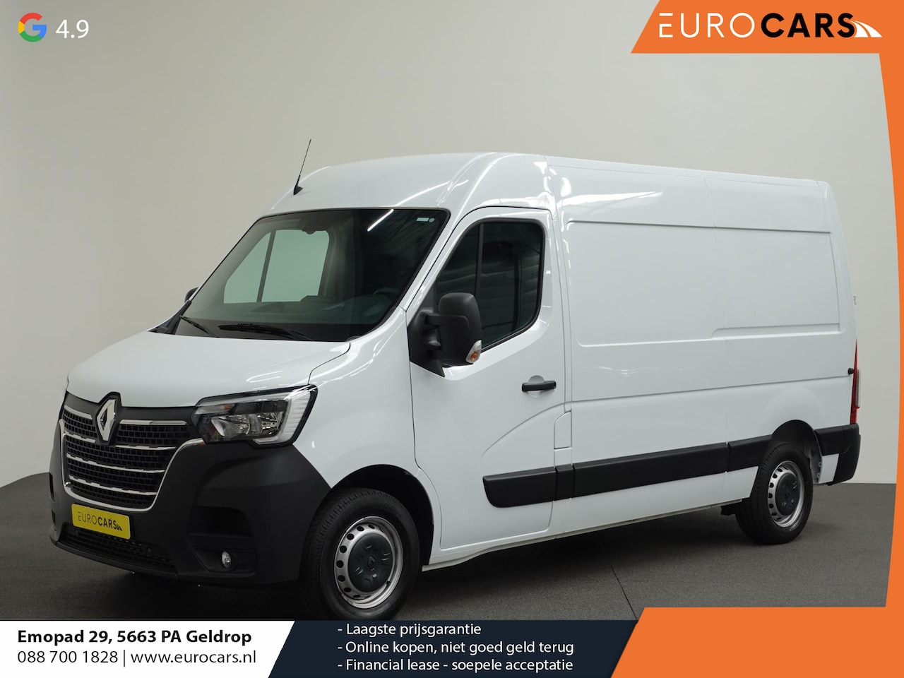 Renault Master - T35 2.3 dCi 135PK L2H2 Airco Cruise Control Camera Nav PDC V+A Trekhaak 270° Deuren - AutoWereld.nl