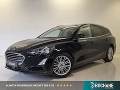 Ford Focus Wagon - 1.0 EcoBoost Hybrid Titanium X Business | Camera | Navigatie | El achterklep |