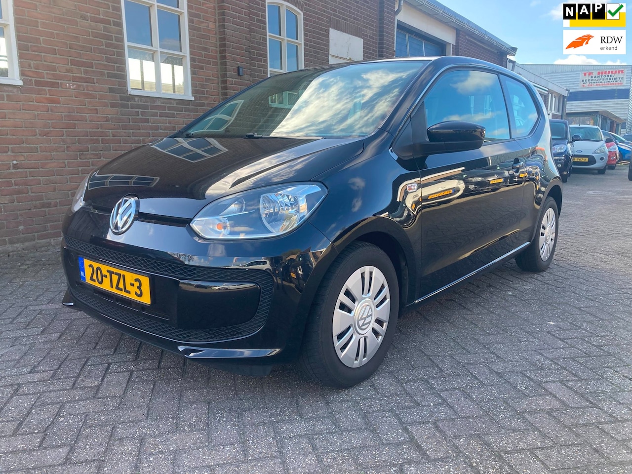 Volkswagen Up! - 1.0 move up! BlueMotion Bj 2012, Airco, Navi, Leer, - AutoWereld.nl