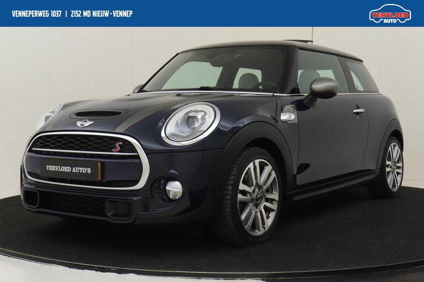 MINI Cooper S - Mini SEVEN CHILI -PANO.DAK|KEYLESS|BUSINESS|VISIBILITY|LEDER|PDC|CONNECTED|MELTING.SILV|AL - AutoWereld.nl