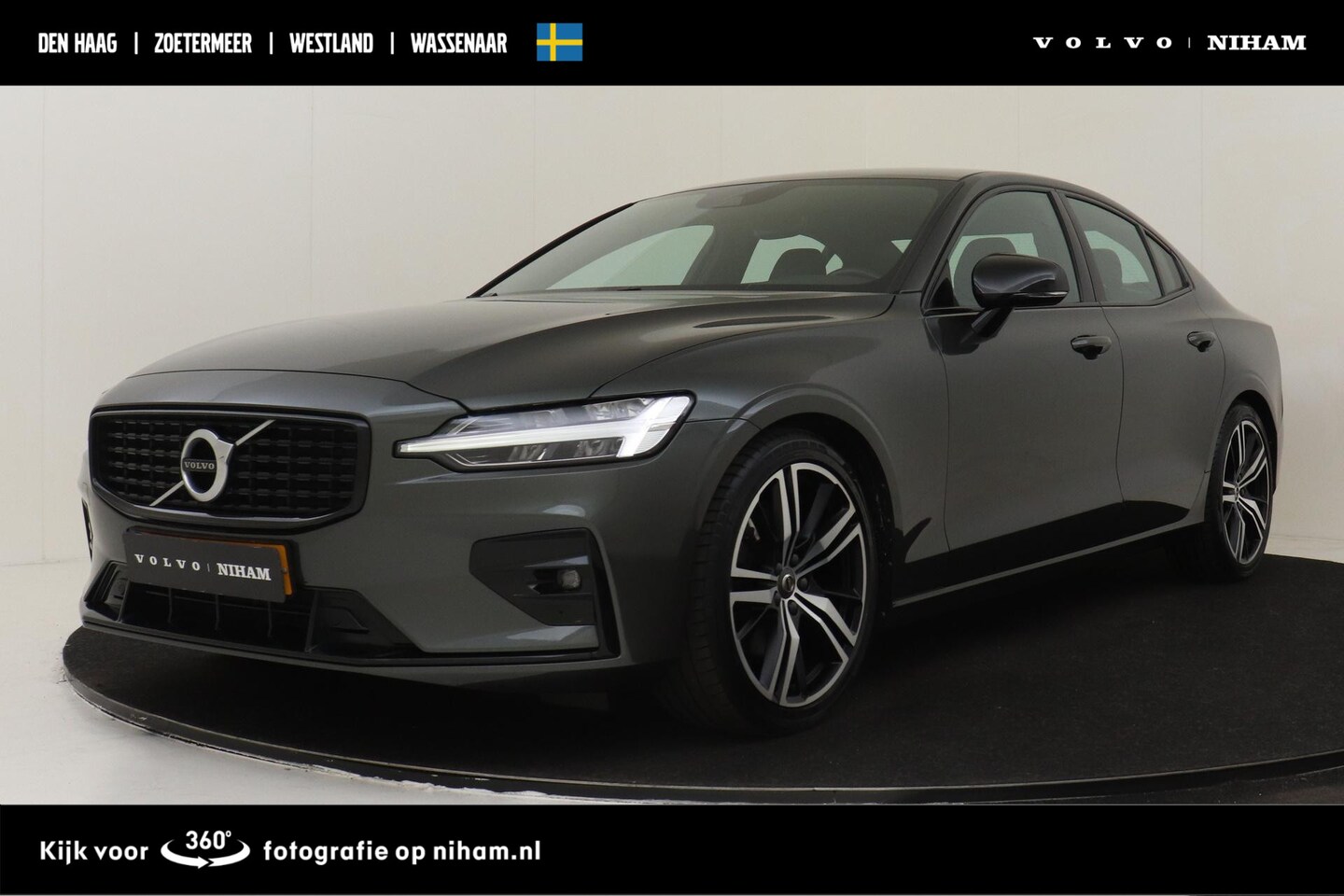 Volvo S60 - B3 (M-HYBRID) R-DESIGN -HARMAN/KARDON|SPORTSTOELEN|CAMERA|BLIS|CLIMATE|POWER-SEATS|19" - AutoWereld.nl