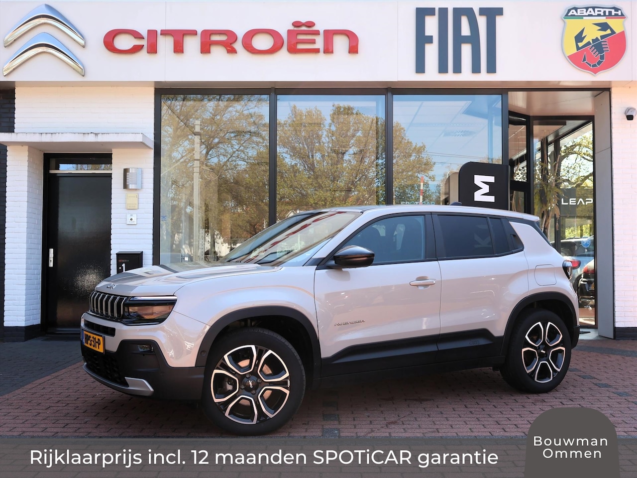 Jeep Avenger - 1.2T e-Hybrid 110PK Automaat Summit, Rijklaarprijs | Navigatie | JBL Audio | Camera | Elek - AutoWereld.nl