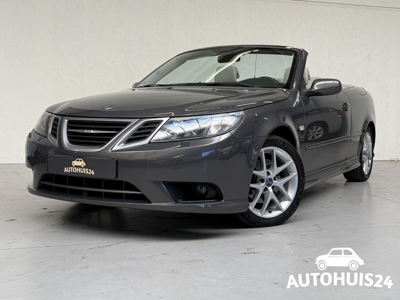 Saab 9-3 Cabrio - 1.8t Vector HIRSCH|Smoke Beige|XENON |NAVI|AFL - AutoWereld.nl
