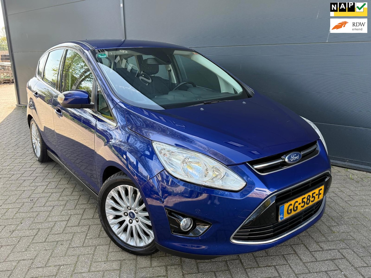 Ford C-Max - 1.0 Lease Titanium/Navi/Camera/bluetooth/cruise/trekhaak/ - AutoWereld.nl