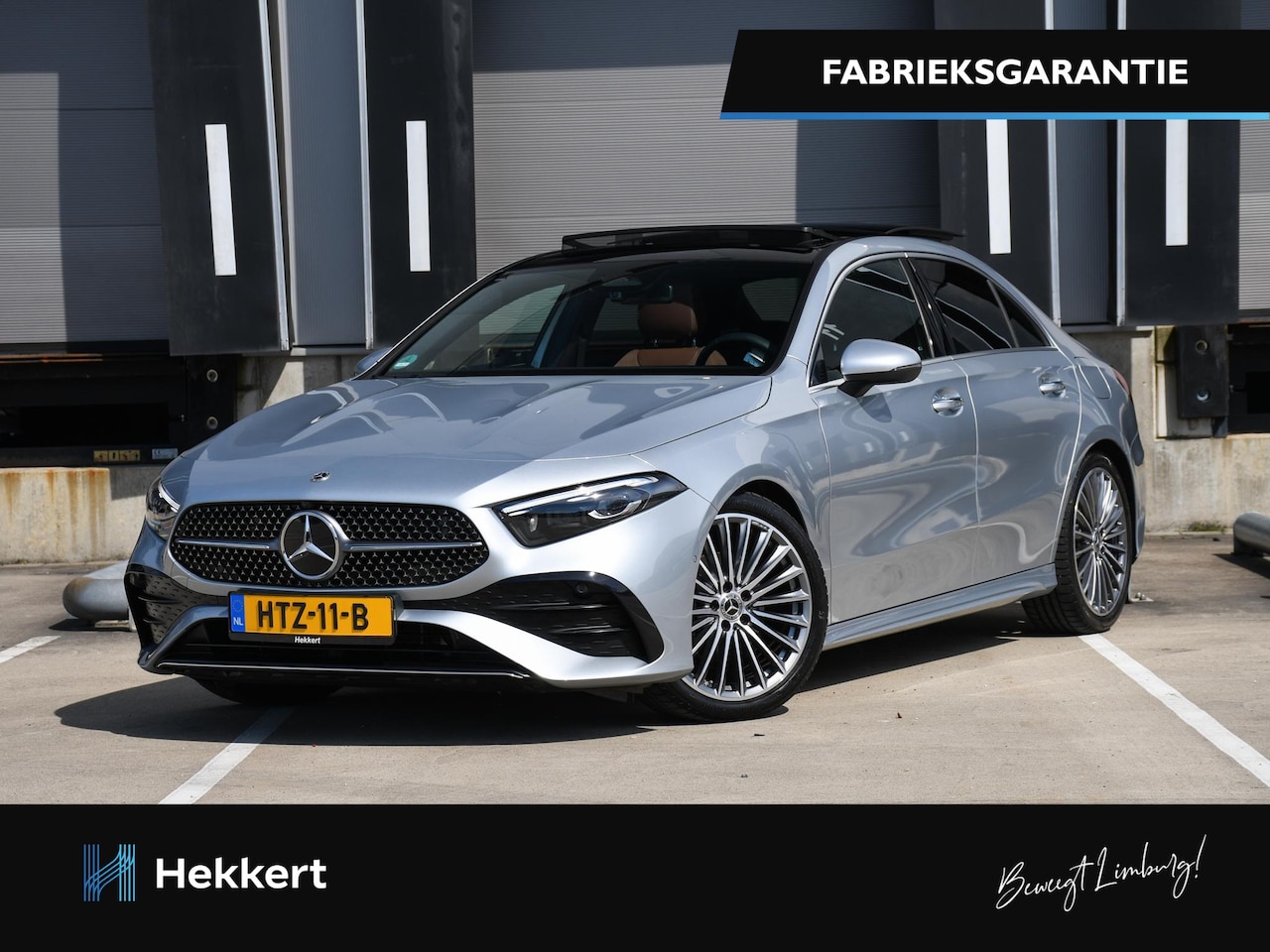 Mercedes-Benz A-klasse - AMG Line 180 Star Edition 136pk Automaat SCHUIF-DAK | COGNAC LEDER | 19''LM | ADAPT. CC | - AutoWereld.nl
