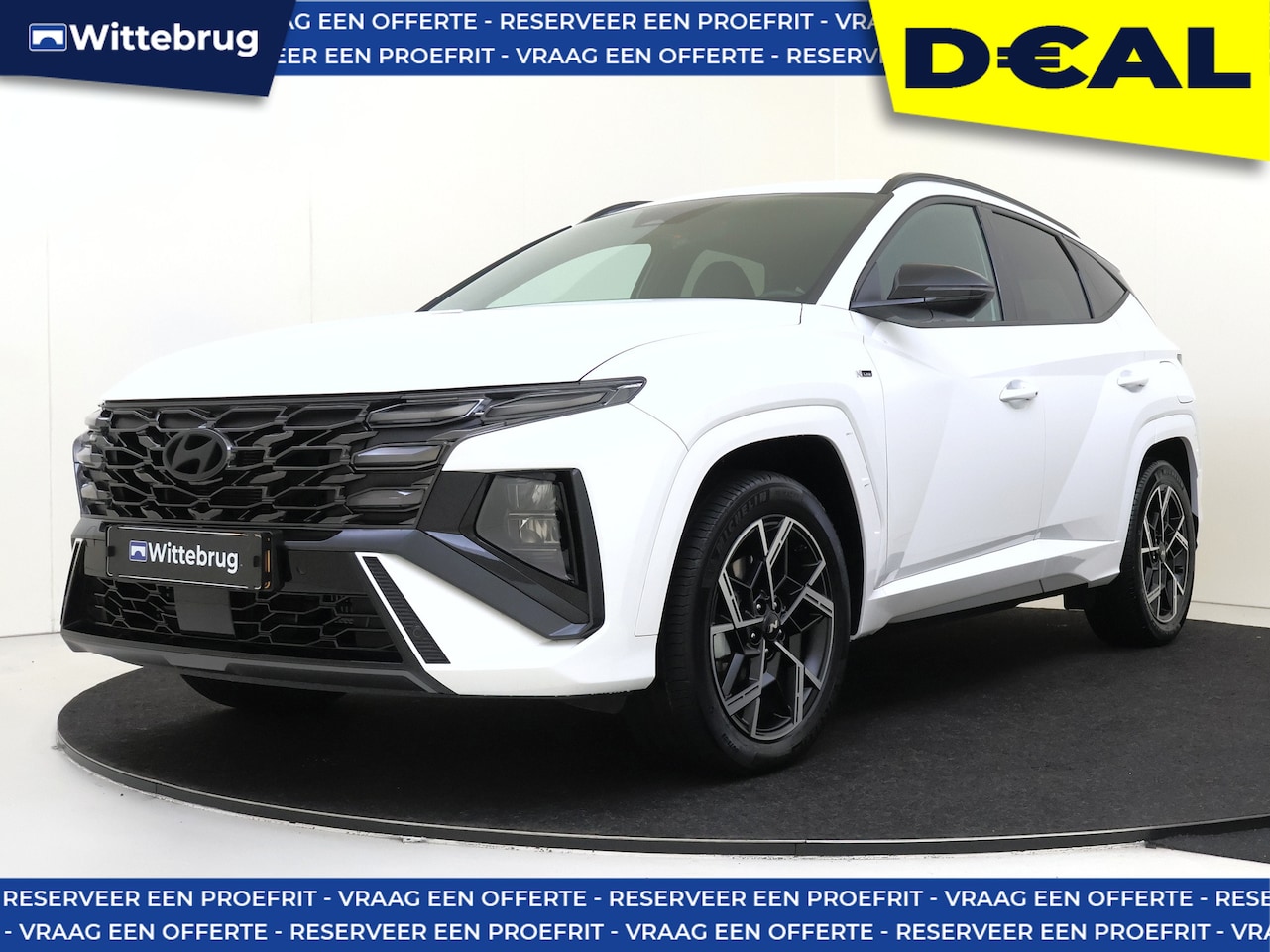 Hyundai Tucson - 1.6 T-GDI PHEV N Line Edition UITVERKOOP DEAL!! | SPORTIEVE UITVOERING! | NAVIGATIE | LED - AutoWereld.nl
