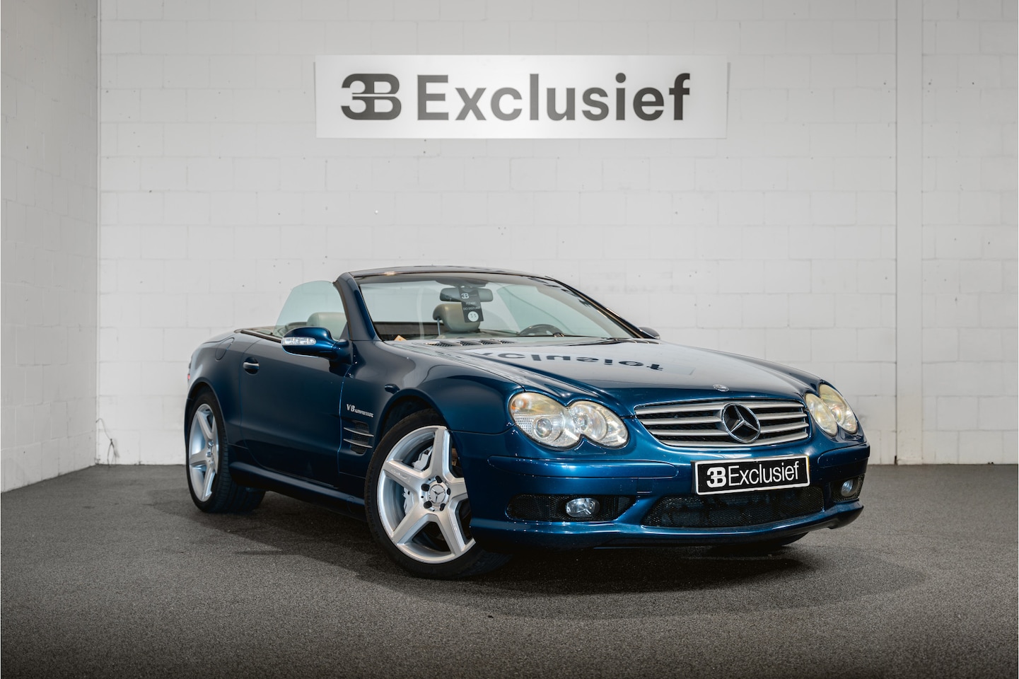 Mercedes-Benz SL-klasse Cabrio - AMG 55 | active body control | full dealerhistory | - AutoWereld.nl