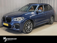 BMW X3 - xDrive30e High Executive M Sport 20''/M-zetels/Panoramadak/Trekhaak/Leder + memory/Keyless