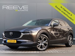 Mazda CX-30 - 2.0 e-SkyActiv-X M Hybrid Luxury Automaat | Leer | Trekhaak | Stoel- Stuurverwarming | App