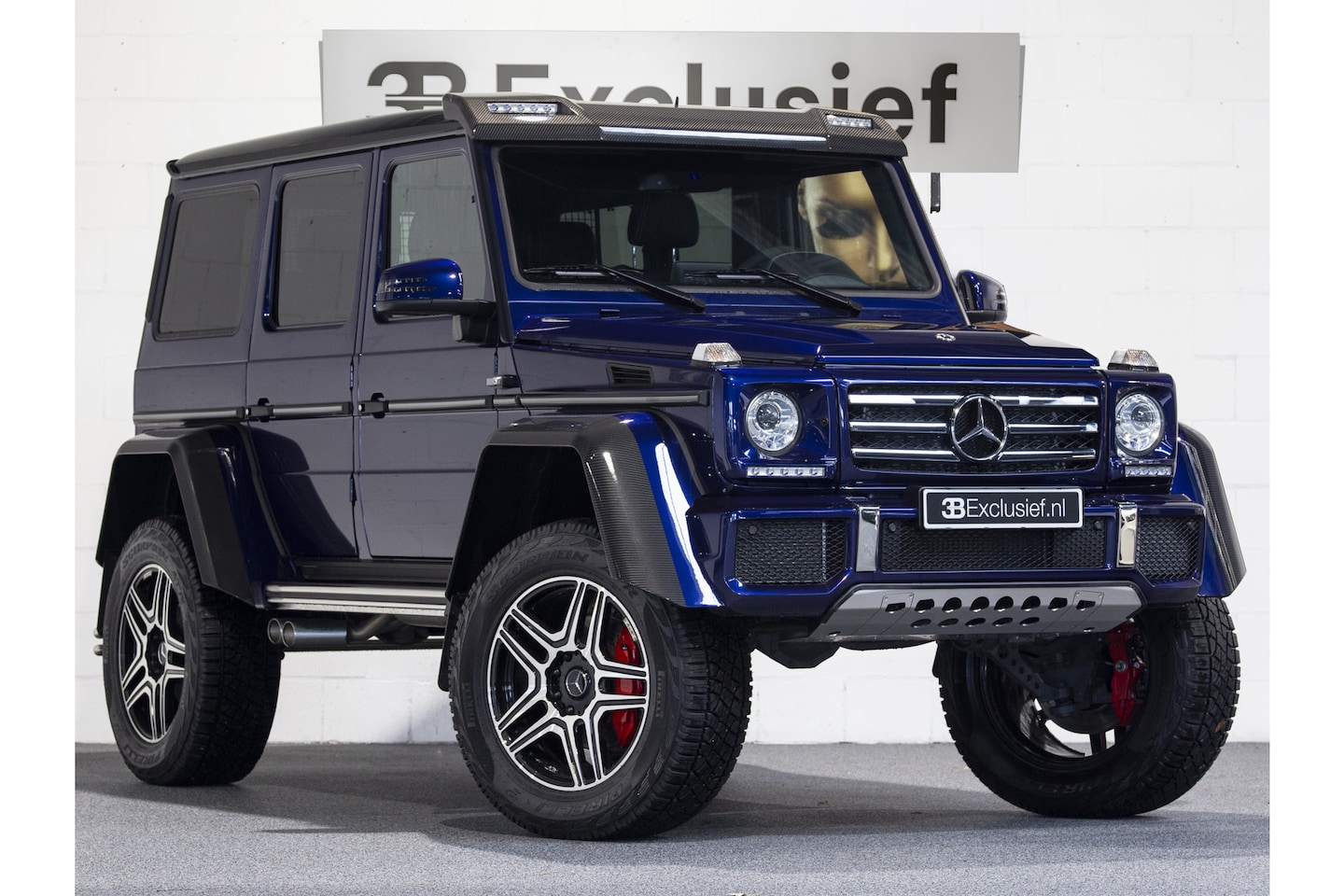 Mercedes-Benz G-klasse - 500 4x4² Origineel NL-geleverde auto. Harmon cardon | Chroom-pakket - AutoWereld.nl