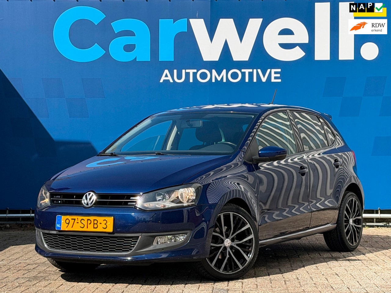 Volkswagen Polo - 1.2 TSI Highline |2e Eigenaar|Navi|Climate|Cruise|Bleutooth|PDC|LMV|Apk tot 04-04-2027| - AutoWereld.nl