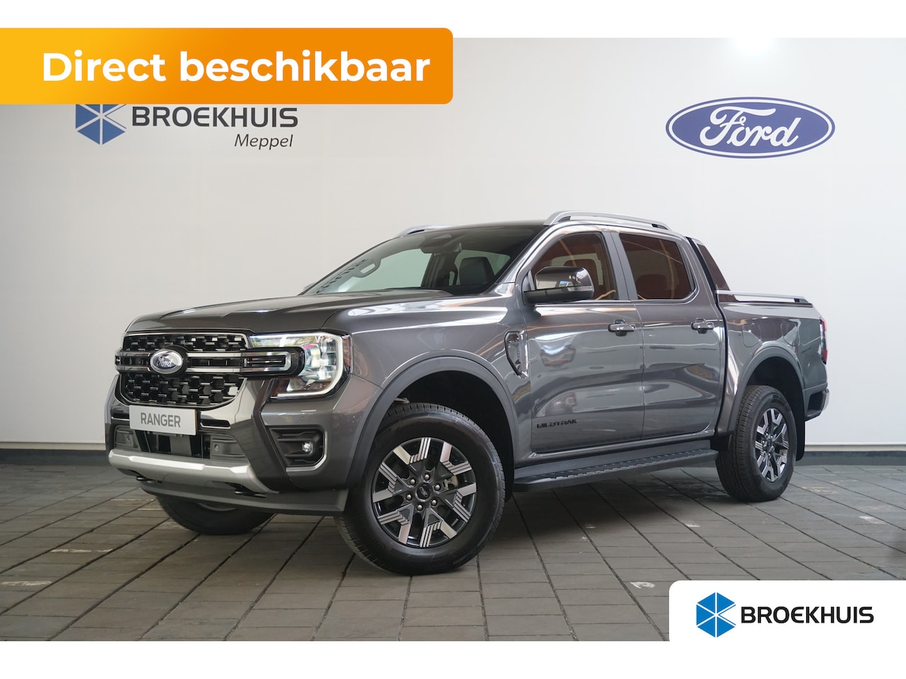 Ford Ranger - Wildtrak Dubbel Cabine 2.3 PHEV | Ex. BTW / Incl. BPM | Elektrische Rollertop | Voorraad, - AutoWereld.nl