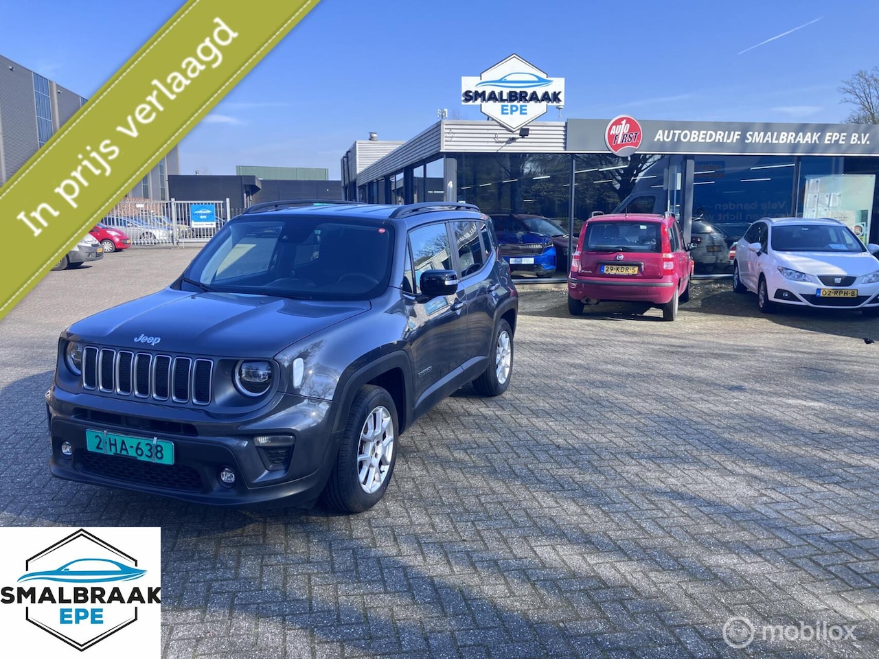 Jeep Renegade - 1.5T e-Hybrid Limited AUTOMAAT BTW-auto - AutoWereld.nl