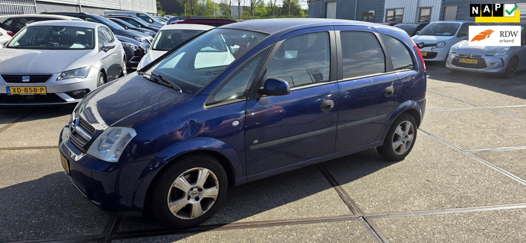 Opel Meriva - 1.6-16V Maxx Cool Airco Trekhaak Elec. pakket NAP APK - AutoWereld.nl