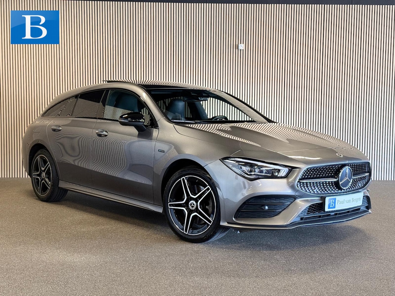 Mercedes-Benz CLA-klasse Shooting Brake - 250e AMG STYLING-PANORAMA-MEMORY-TREKHAAK-NIGHT-SOUND-KEYLESS - AutoWereld.nl