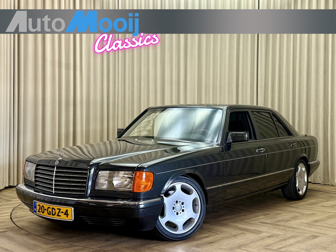 Mercedes-Benz S-klasse - 380SEL W126 V8 AMG Uitgevoerd / Carlsson / Slechts 66.908 km / Perfecte staat / LPG / Lede - AutoWereld.nl