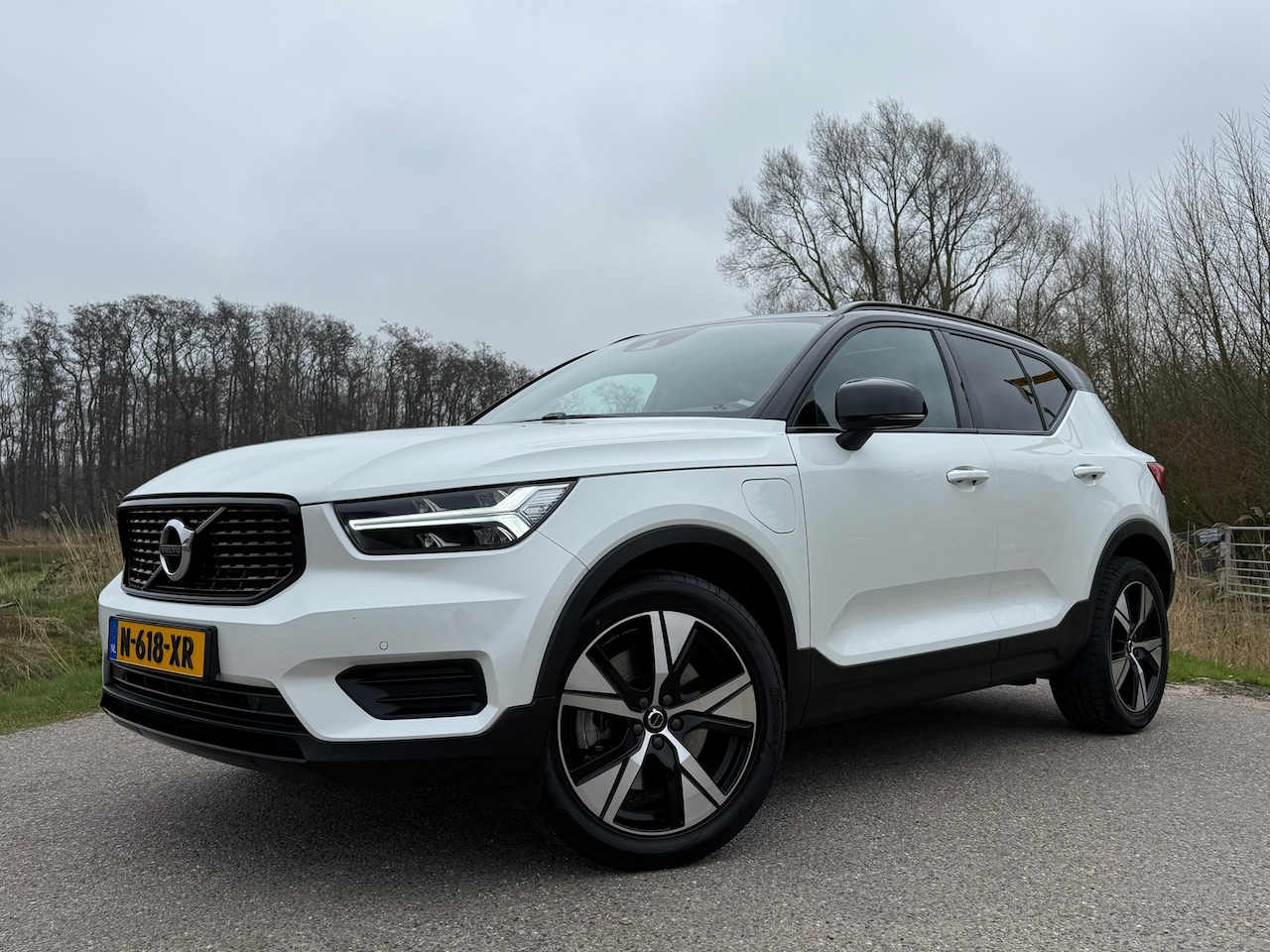 Volvo XC40 - 1.5 T4 Recharge R-Design Automaat / Panoramadak / Leder-Alcantara / Camera / Navi / 19" Ve - AutoWereld.nl