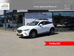 Mazda CX-3 - 2.0 SkyActiv-G 120 GT-M , Trekhaak, Half Leder, Camera, Clima, Cruise, Navi, Stoelverwarmi