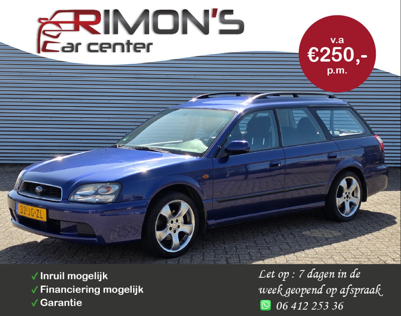 Subaru Legacy Touring Wagon - 2.0 GL AWD Nieuwe Koppeling Airco Ijs Koud - AutoWereld.nl
