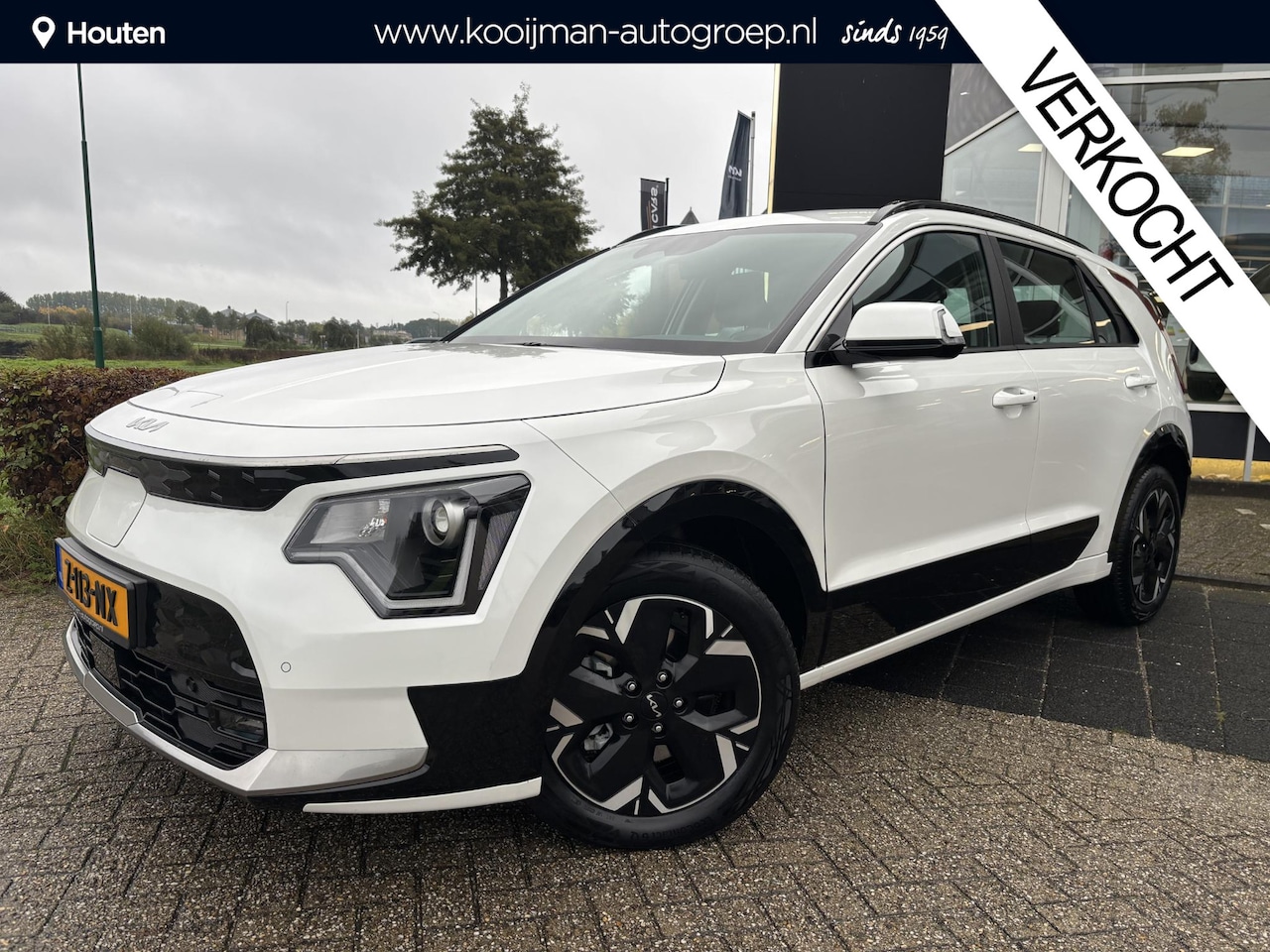 Kia Niro EV - DynamicLine 64.8kWh DynamicLine 64.8 kWh , Eerste Eigenaar, BTW-auto, Half-leder, Parkeersensoren voor en acht - AutoWereld.nl