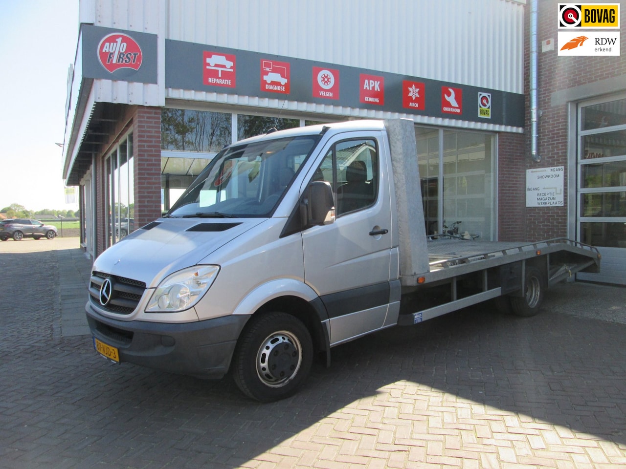 Mercedes-Benz Sprinter - 515 2.2 CDI 432 DC / oprijwagen / luchtvering/ carplay - AutoWereld.nl