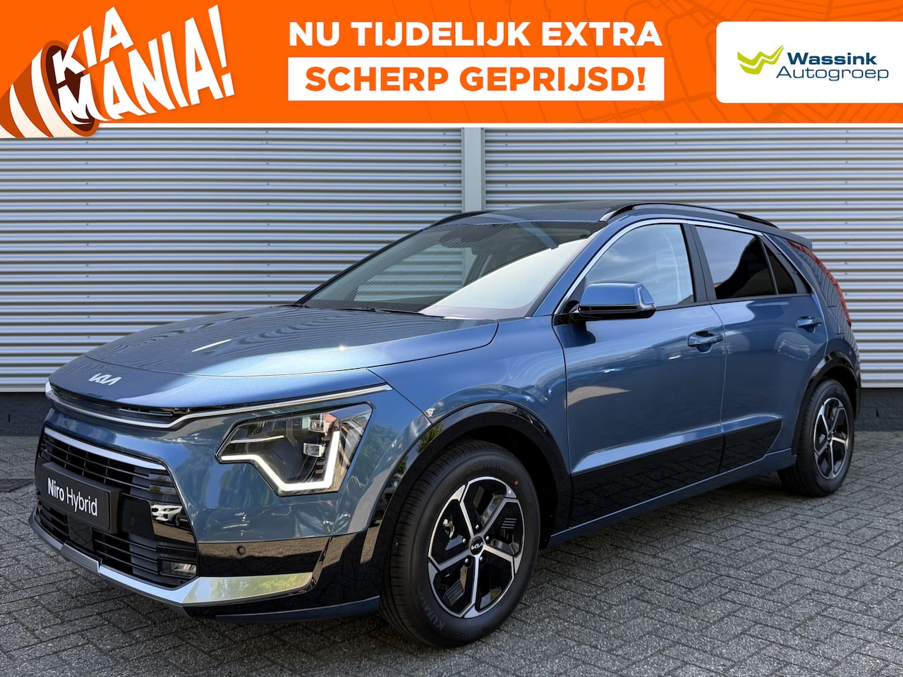 Kia Niro - 1.6 GDi Hybrid DynamicPlusLine | Schuif/Kanteldak | Stoel/Stuurwielverwarming | Dodehoek | - AutoWereld.nl