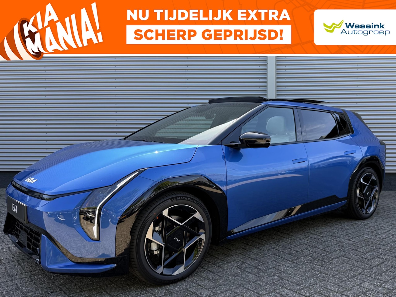 Kia EV4 - GT-Line 81.4 kWh | Schuif/Kanteldak | Harman/Kardon | Stoel/Stuurwielverwarming | Camera | - AutoWereld.nl