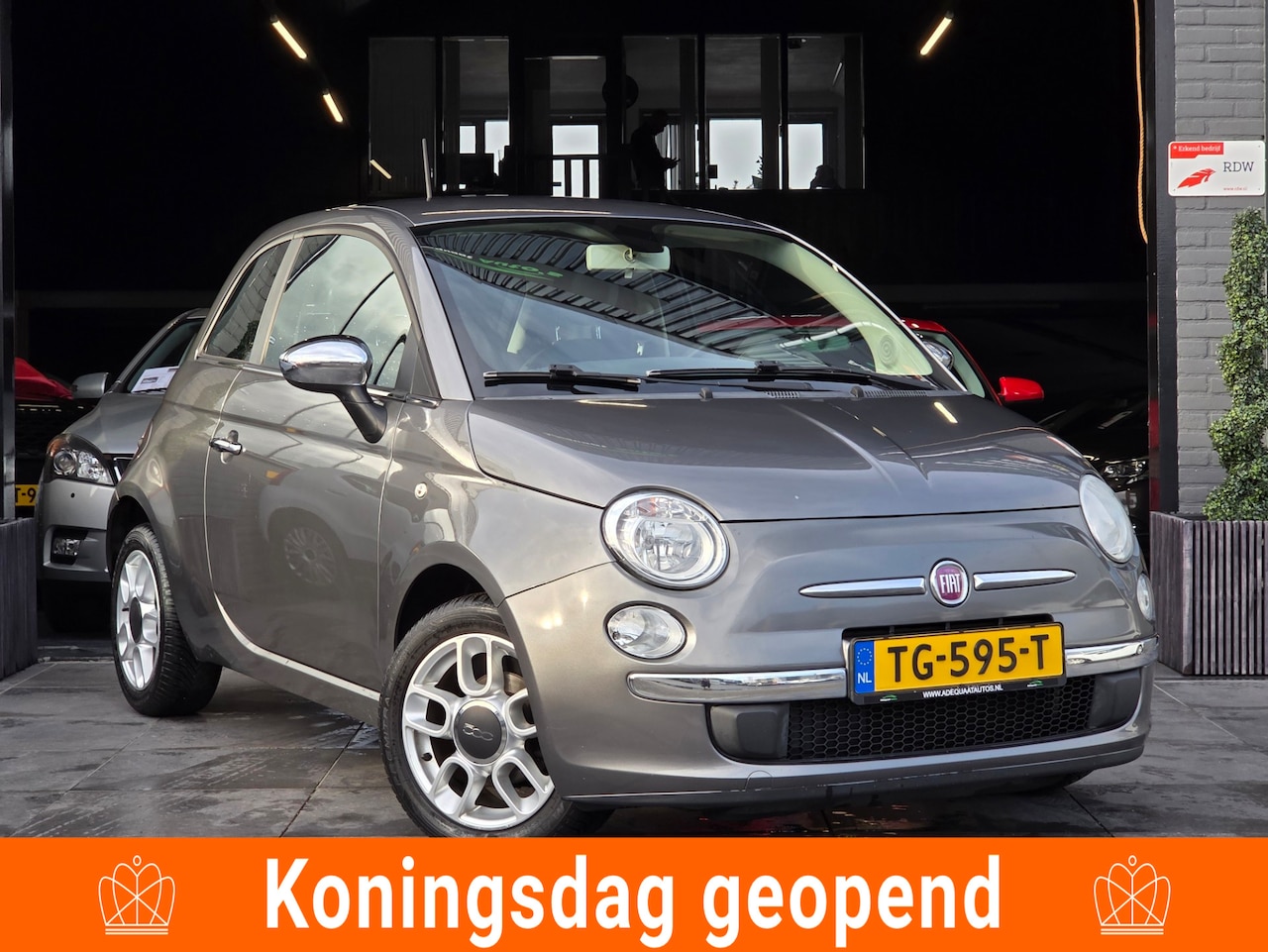 Fiat 500 - 1.2 Lounge|Airco|El.Ramen|Start/Stop|Parkeersensor - AutoWereld.nl