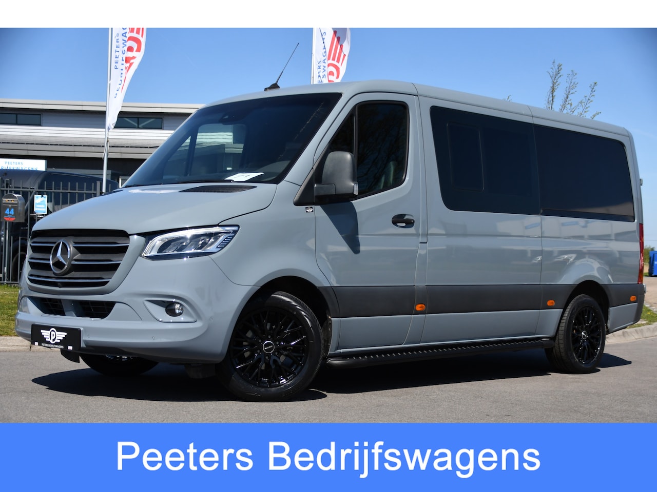 Mercedes-Benz Sprinter - 319 V6 3.0 CDI L2H1 DC PB Edition Cruise, Camera, Carplay, 10,5'' Mbux, LED, Leder, Memori - AutoWereld.nl