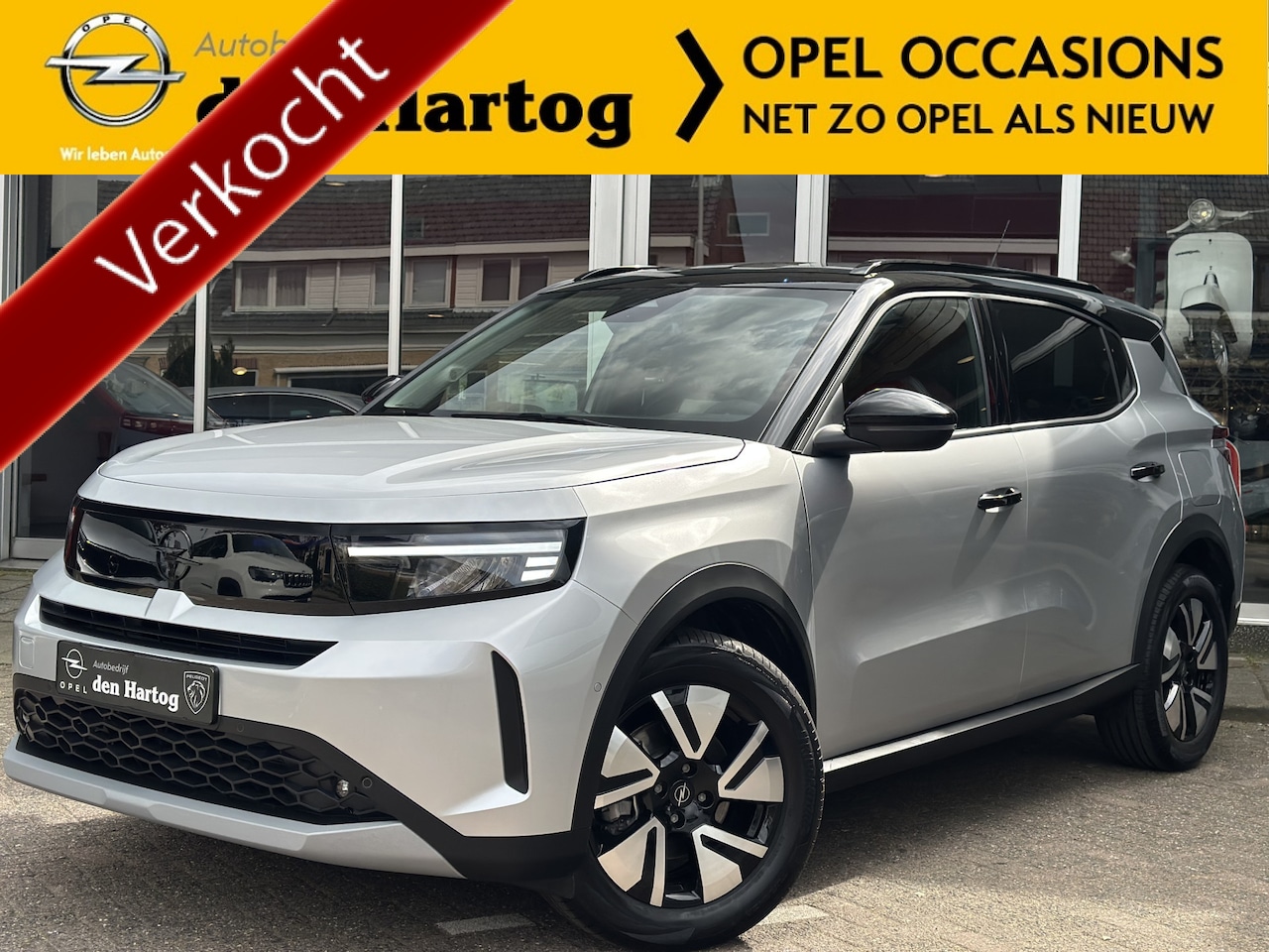 Opel Frontera - 1.2 Turbo Hybrid GS 145PK/Camera/Navi/Stoel+stuur en voorruit verwarming. - AutoWereld.nl