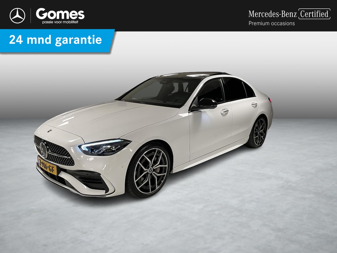 Mercedes-Benz C-klasse - 200 AMG Line | Pano | Trekhaak | Memory - AutoWereld.nl