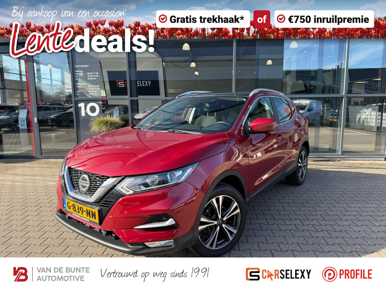 Nissan Qashqai - 1.3 DIG-T N-Connecta *Trekhaak & Panoramadak* - AutoWereld.nl
