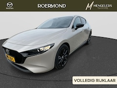 Mazda 3 - 3 2.5 e-SkyActiv-G M Hybrid 140 PK Homura | Rijklaar | Apple Carplay | Parkeersensor | Sto