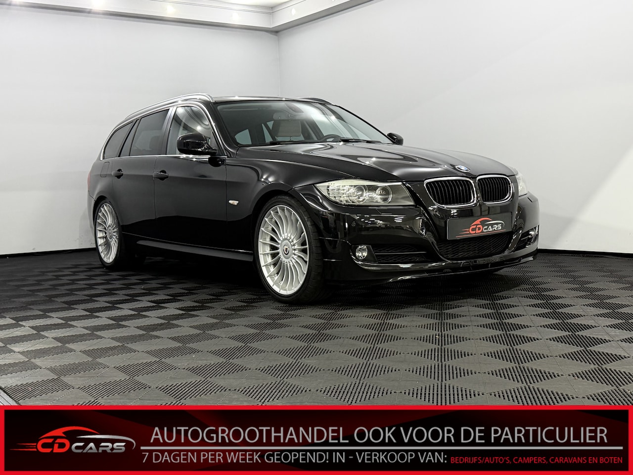 Alpina D3 - BMW ALPINA BITURBO TOURING Leder, Parkeersensoren, Keyless start, Cruise control, Navi, St - AutoWereld.nl