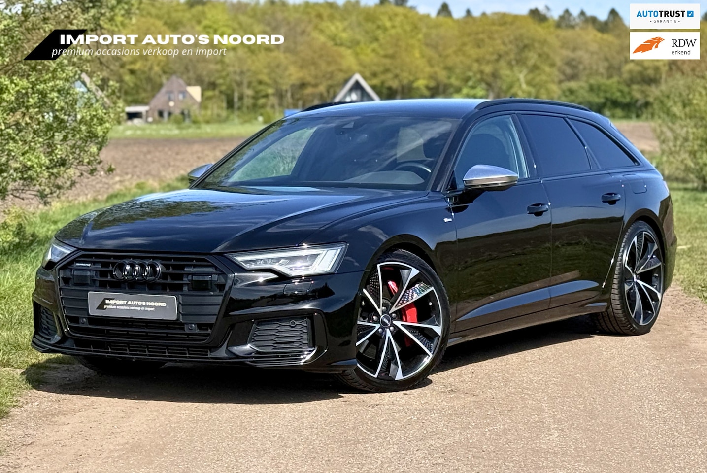 Audi A6 Avant - 55 TFSI e quattro Competition Trekhaak B&O ACC Camera S6 21 inch - AutoWereld.nl