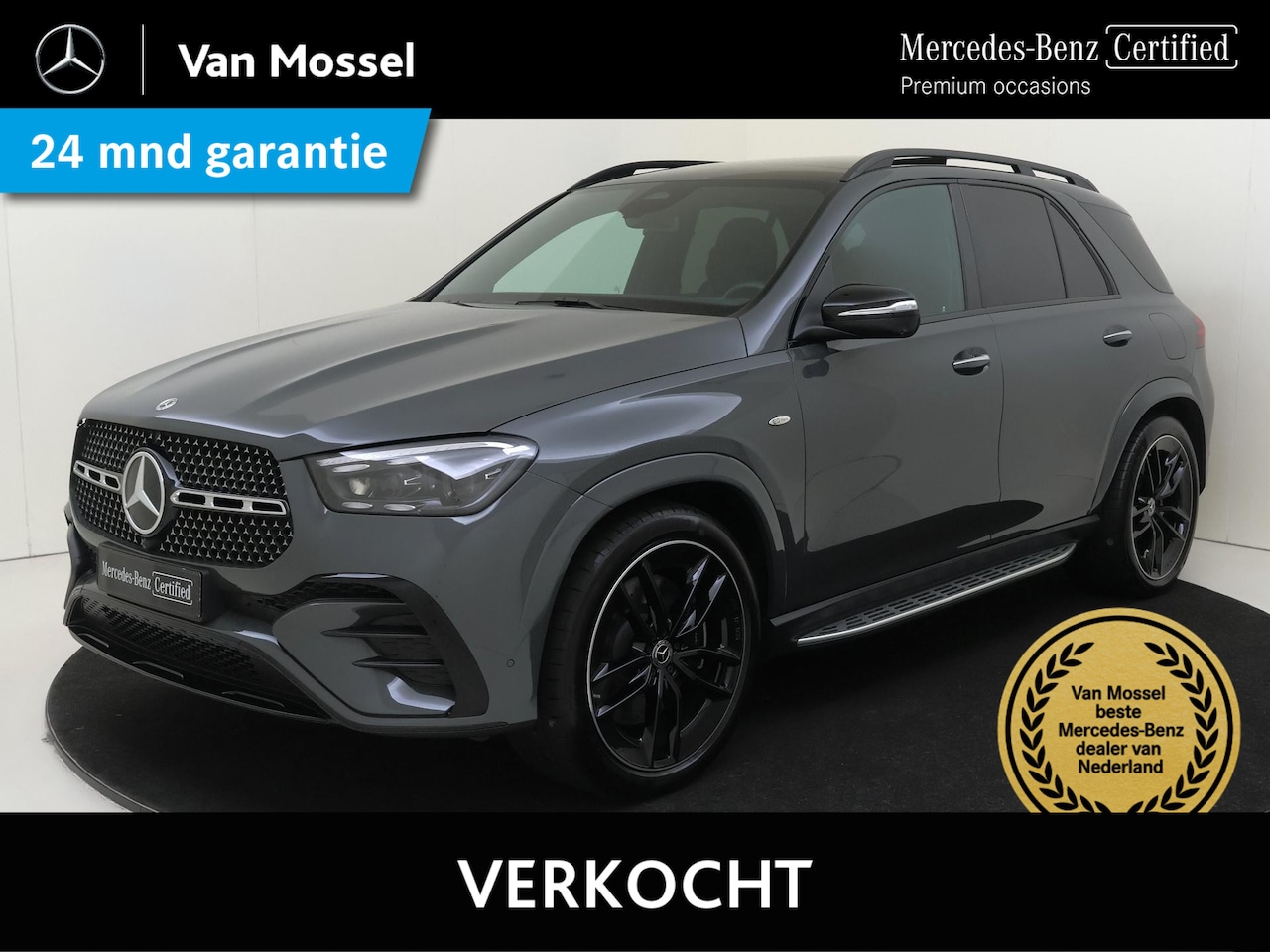 Mercedes-Benz GLE-Klasse - 400 e 4MATIC AMG Line Premium Plus / AMG/ 22 inch/ Panoramadak/ Night/ MANUFAKTUR Silliciu - AutoWereld.nl