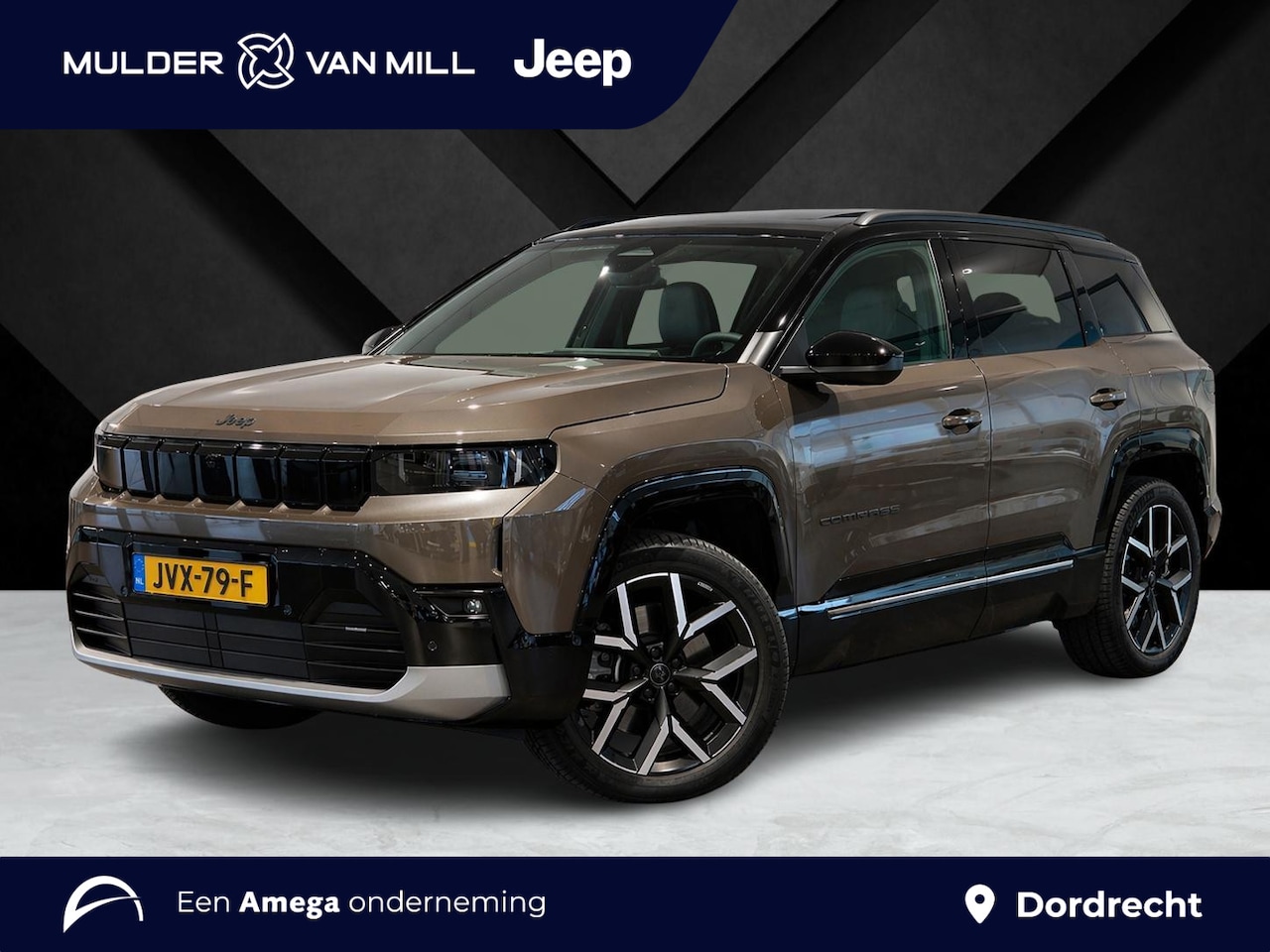 Jeep Compass - First Edition 74kWh 213pk | Hi-Fi FOCAL® | PANODAK | STOELMASSAGE | WARMTEPOMP | 20 INCH L - AutoWereld.nl