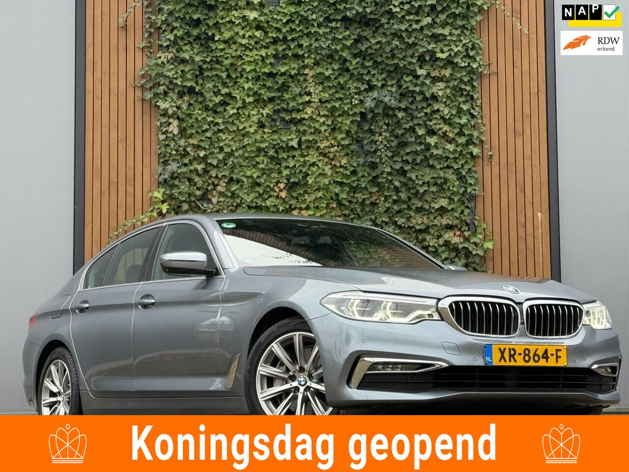 BMW 5-serie - 540i High Executive Edition|340PK|LEDER|360 CAMERA|HEAD UP DISPLAY - AutoWereld.nl