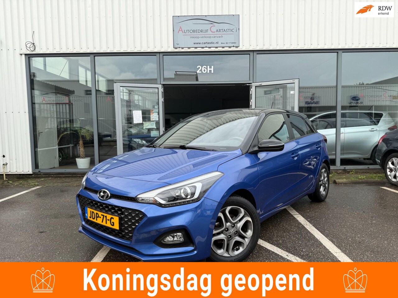 Hyundai i20 - 1.2 Premium | CARPLAY | PARKEERSENSOREN | CRUISE CONTROL | CAMERA | DEALER ONDERHOUDEN | A - AutoWereld.nl